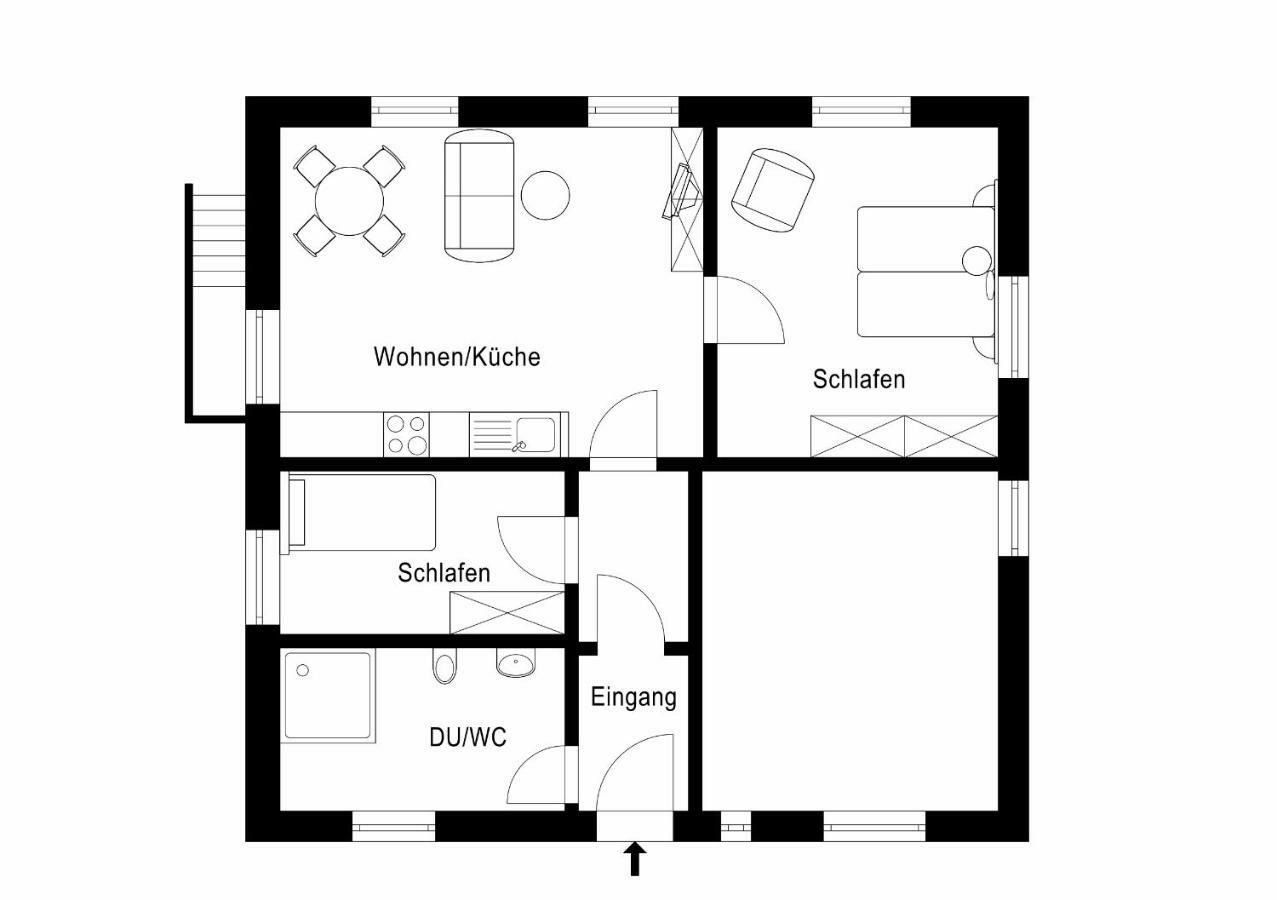 Tal-Residenz Whg 1 Apartment Bad Salzuflen Ngoại thất bức ảnh